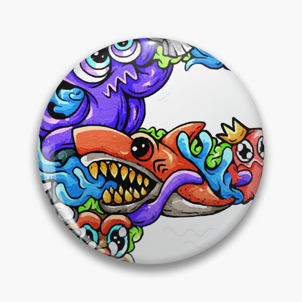 Item preview, Doodle Monster F designed and sold by lepardcaleb.