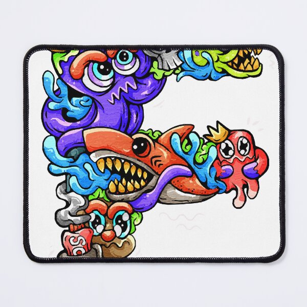 Item preview, Doodle Monster F designed and sold by lepardcaleb.