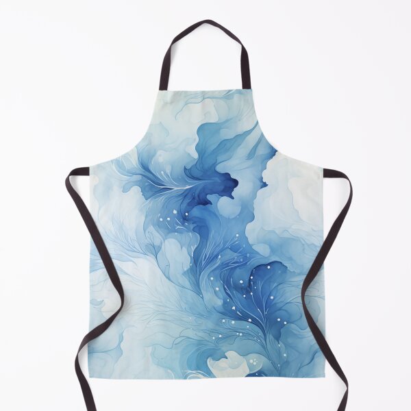 Item preview, Indigonia - Nubes floridas en azul (3/4) designed and sold by sabantha.