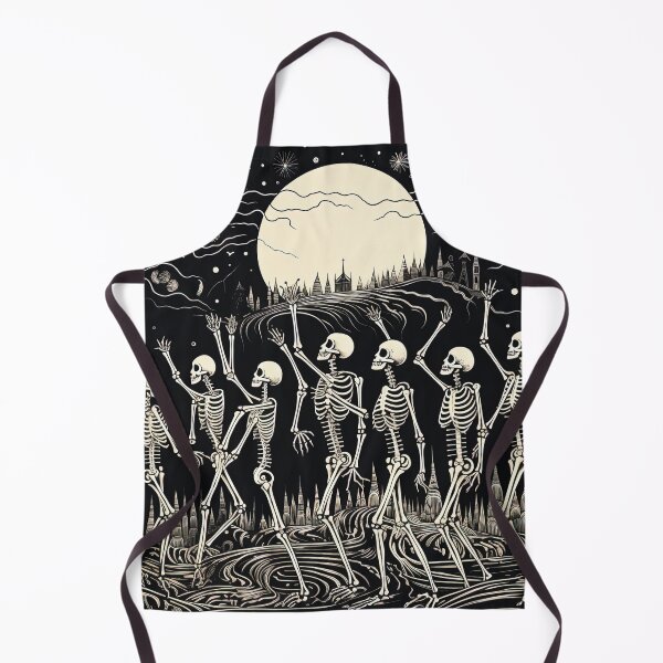 Item preview, Skeletons in procession through the city of the dead designed and sold by br3wow.