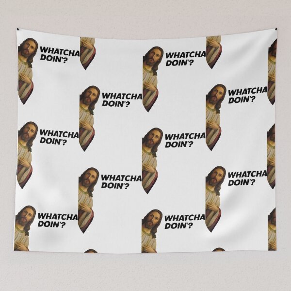 Item preview, Jesus Whatcha Doin_ designed and sold by aiyasm-ilawa.