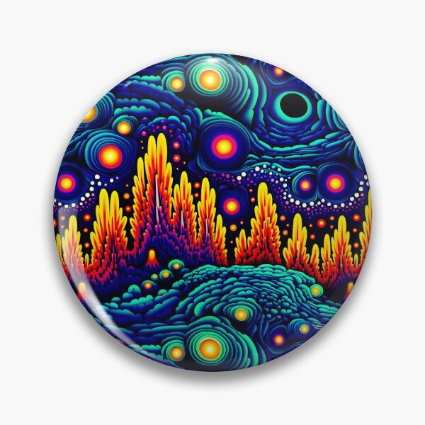 Item preview, Pattern - Psychedelic seascapes  designed and sold by Stacey Hallock.