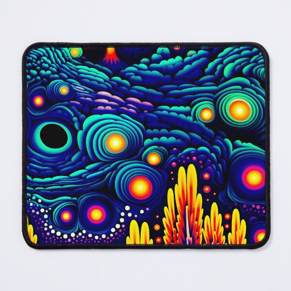 Item preview, Pattern - Psychedelic seascapes designed and sold by Stacey Hallock.