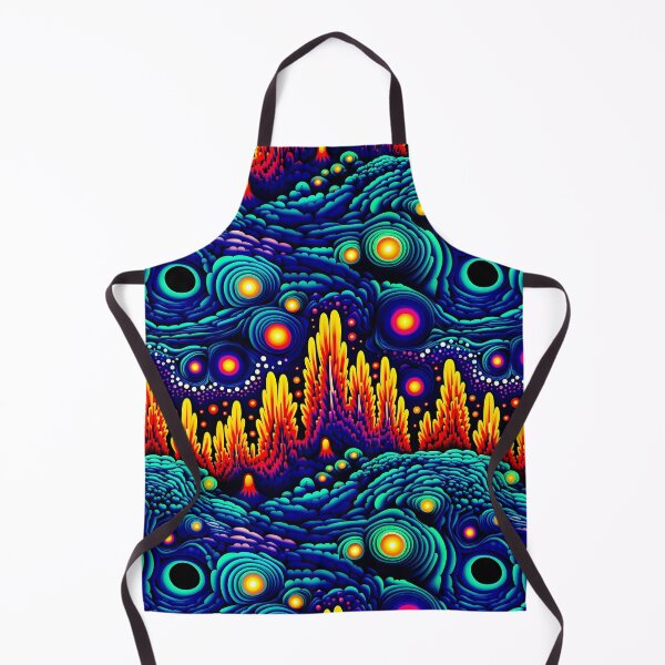 Item preview, Pattern - Psychedelic seascapes  designed and sold by Stacey Hallock.