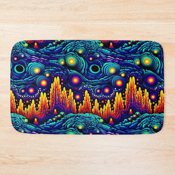Item preview, Pattern - Psychedelic seascapes  designed and sold by Stacey Hallock.