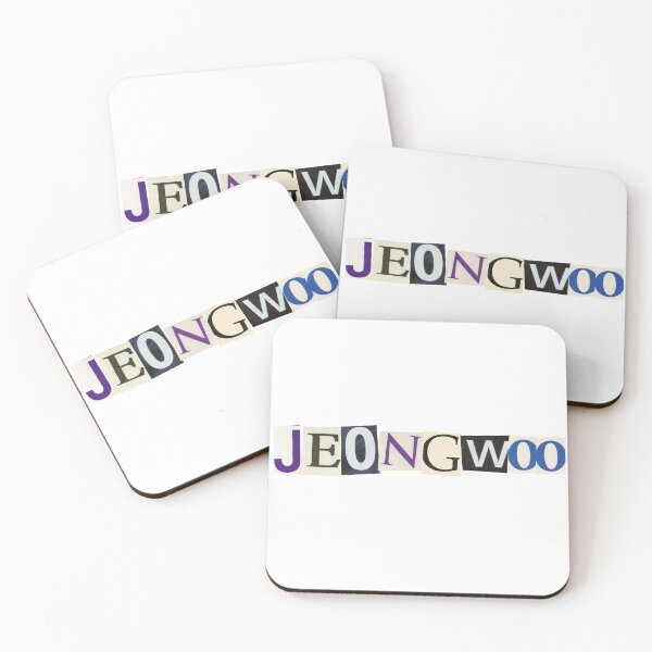 Item preview, Jeongwoo logo goods designed and sold by KPOP-4-U.