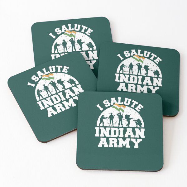 Item preview, I Salute Indian Army Patriotic Indian  designed and sold by derekdanie.