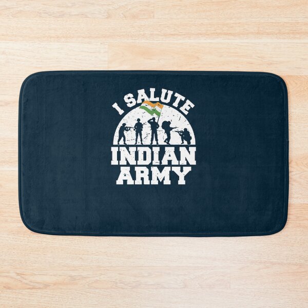 Item preview, I Salute Indian Army Patriotic Indian  designed and sold by derekdanie.