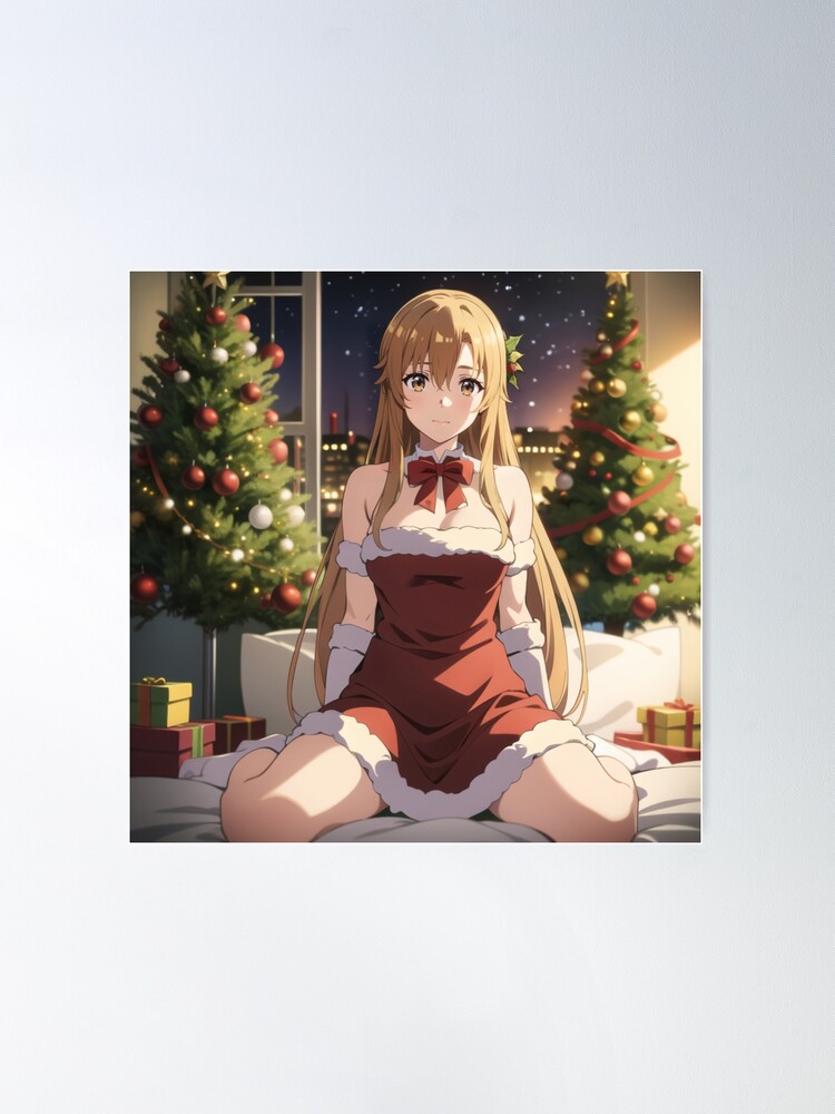 Christmas Waifus- Asuna | Poster