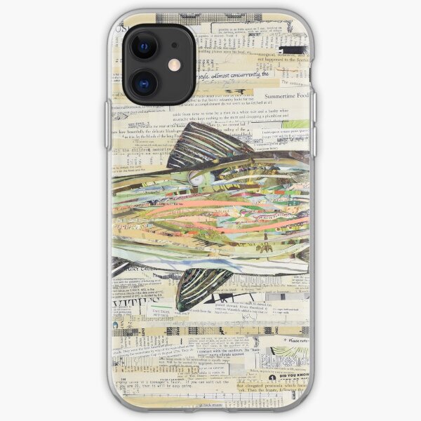 Rainbow Trout Collage by C.E. White iPhone Soft Case