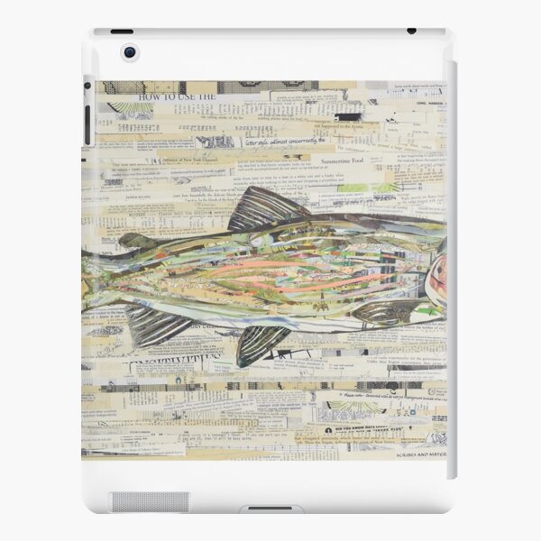 Rainbow Trout Collage by C.E. White iPad Snap Case