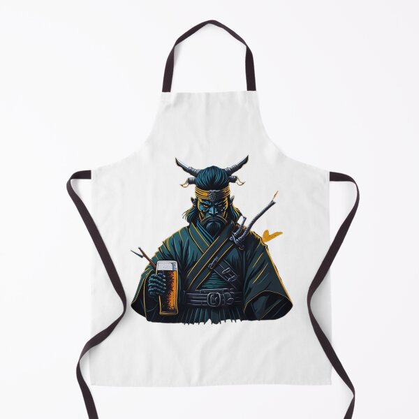 Artikelvorschau, Japanischer Samurai und Bierkrug entworfen und verkauft von likbatonboot.