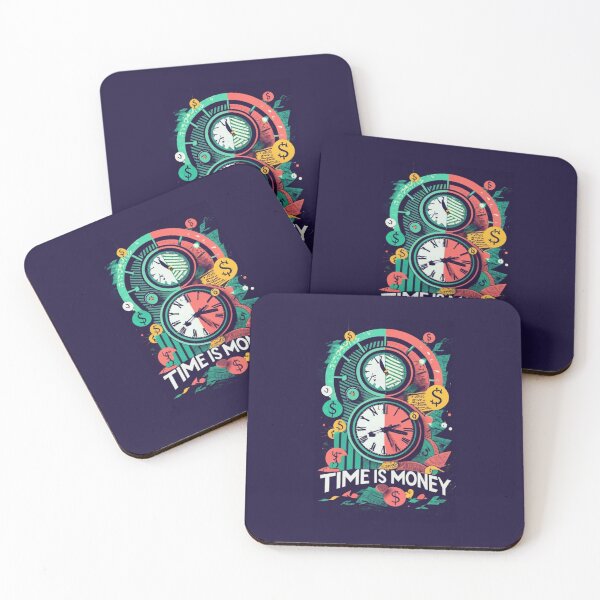 Item preview, Time is Money designed and sold by StackedPixels.