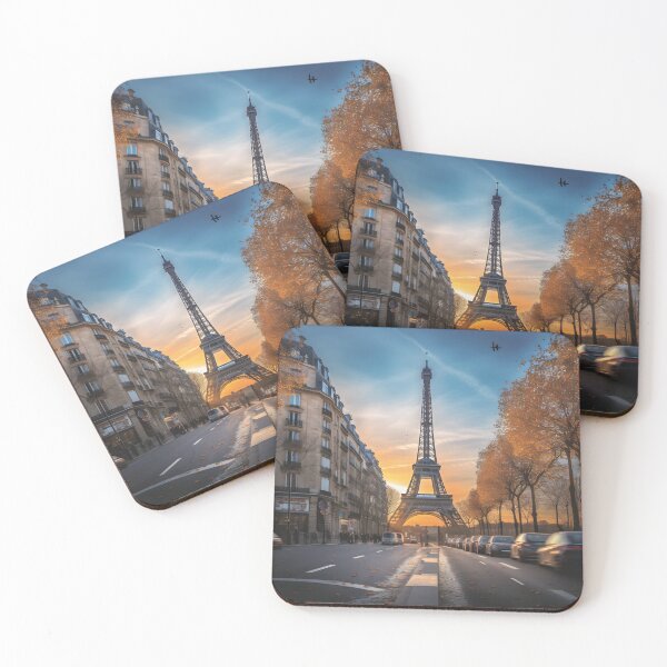 Item preview,  Parisian france Icon, The Majestic Eiffel Tower, cityscape designed and sold by aiartbay.