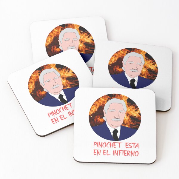 Item preview, Pinochet In Hell Spanish Cartoon designed and sold by GregoryMendoza.