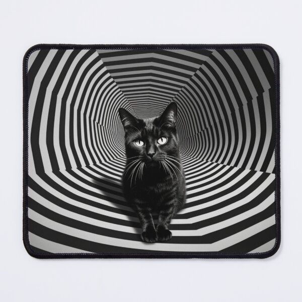 Item preview, Hypnotic Cat Optical Illusion designed and sold by Nicholas Panek.
