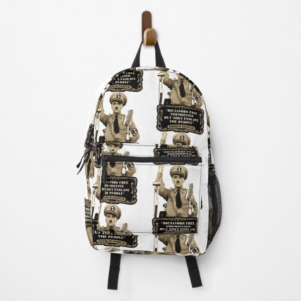 Item preview, Charlie Chaplin Quotes Dictators Free Themselves But They Enslave The People designed and sold by MayLuxury.