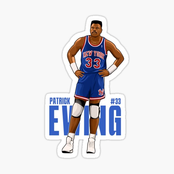 Vintage 80s Patrick Ewing 33 Basketball Jersey / Tank Top 