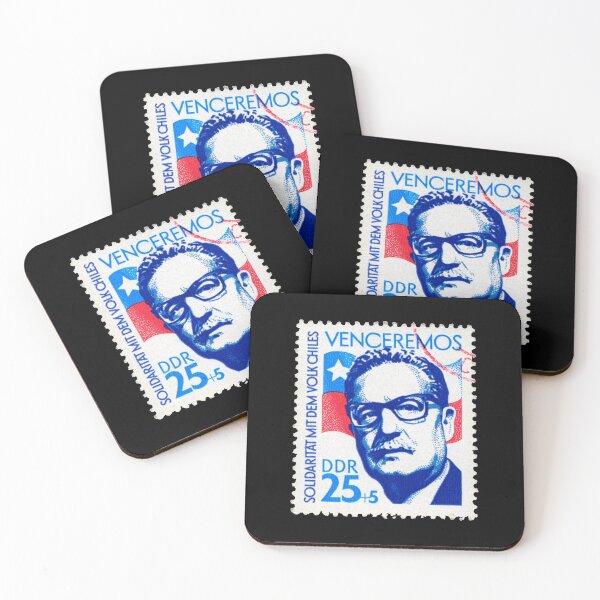 Item preview, Salvador Allende Chile Postage Stamp Spanish designed and sold by GregoryMendoza.