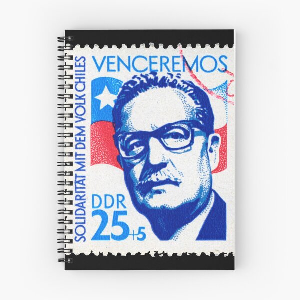 Item preview, Salvador Allende Chile Postage Stamp Spanish designed and sold by GregoryMendoza.