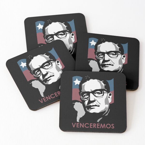 Item preview, Salvador Allende Venceremos Cotton designed and sold by GregoryMendoza.