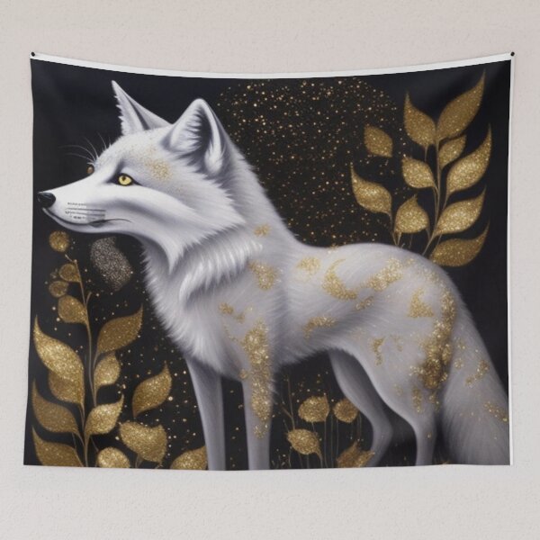 Item preview, Cute silver fox  designed and sold by Roxburylane.
