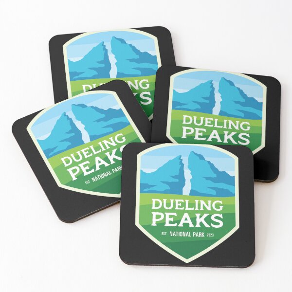 Item preview, Dueling Peaks National Park designed and sold by kysen-redmo.