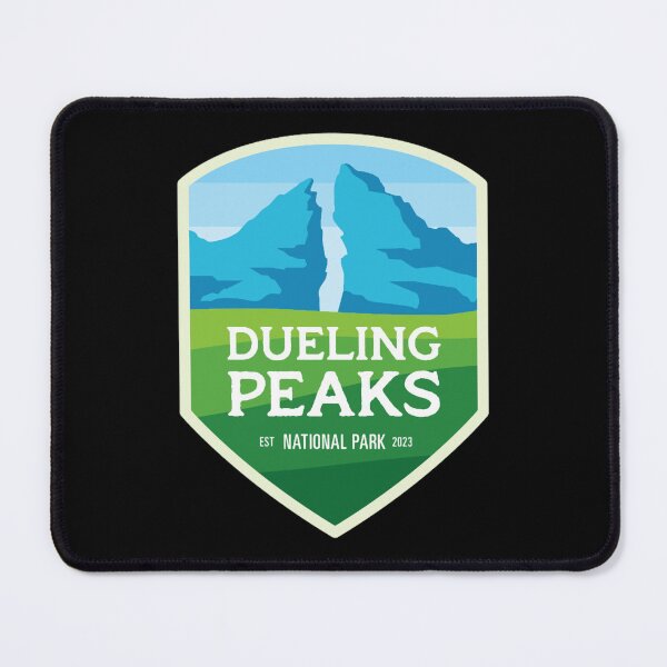 Item preview, Dueling Peaks National Park designed and sold by kysen-redmo.