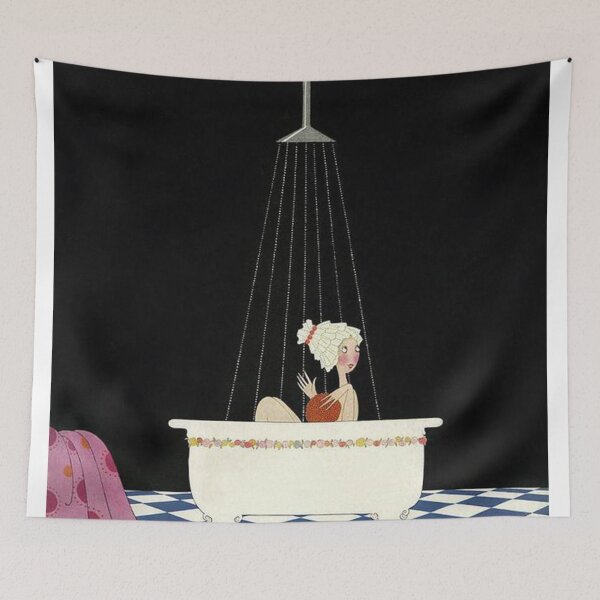 Item preview, Vanity Fair Cover Featuring A Woman In A Bathtub Poster Classic designed and sold by laseterange.