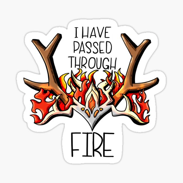 Item preview, Passed Through Fire designed and sold by heyitslaneyy.