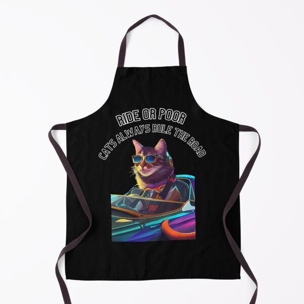 Item preview, Ride or purr, cats always rule the road designed and sold by kysen-redmo.