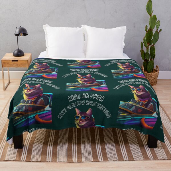 Item preview, Ride or purr, cats always rule the road designed and sold by kysen-redmo.