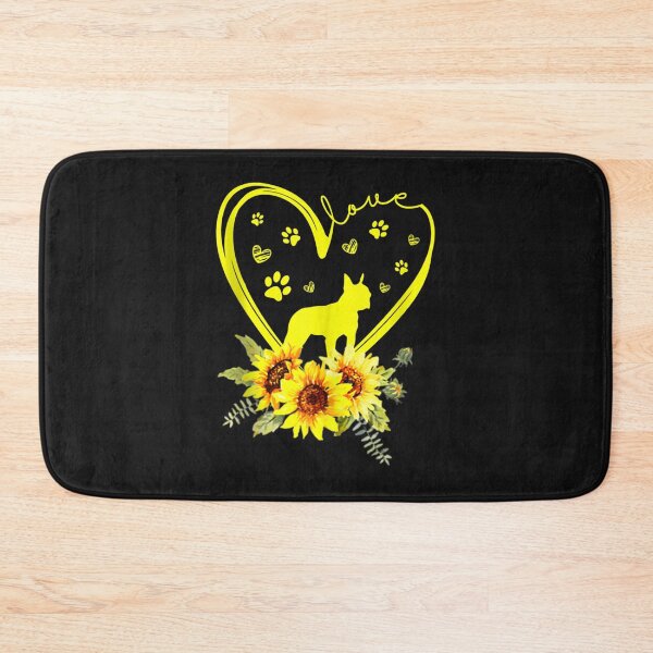 Item preview, Love Boston Terrier Sunflower For Dog Lover   designed and sold by MarilynYounga.