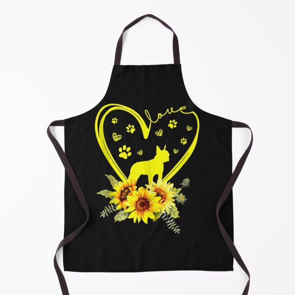 Item preview, Love Boston Terrier Sunflower For Dog Lover designed and sold by MarilynYounga.