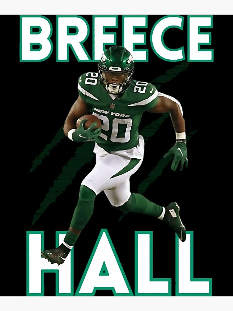 Breece Hall New York Jets Jersey 2023 retro throwback