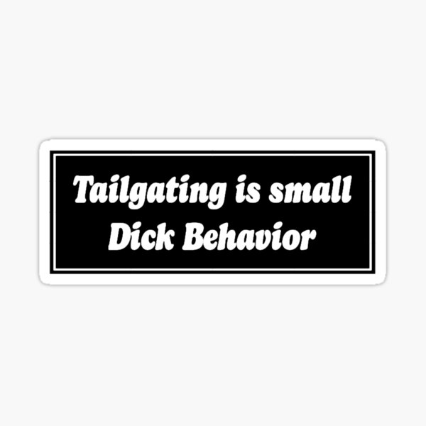 Funny GO AROUND, YOU IDIOT Anti Tailgater BUMPER STICKER rude decal slow  car