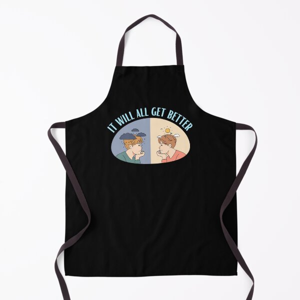 Item preview, It Will All Get Better - Mental Health and Happiness Quotes designed and sold by ethanzakicab.