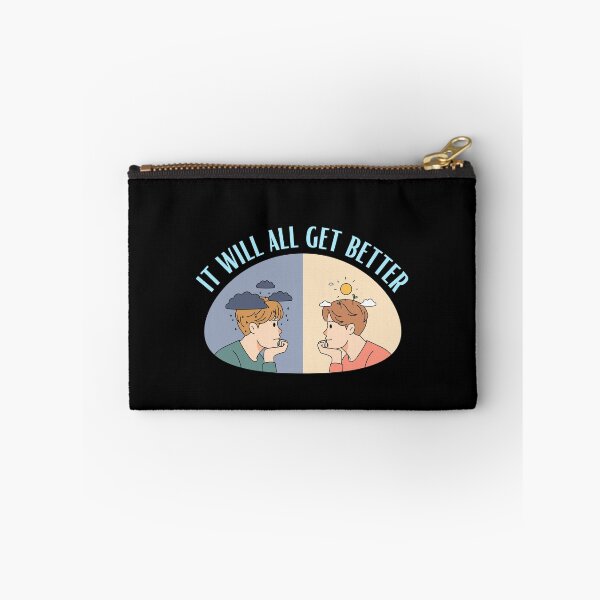 Item preview, It Will All Get Better - Mental Health and Happiness Quotes designed and sold by ethanzakicab.