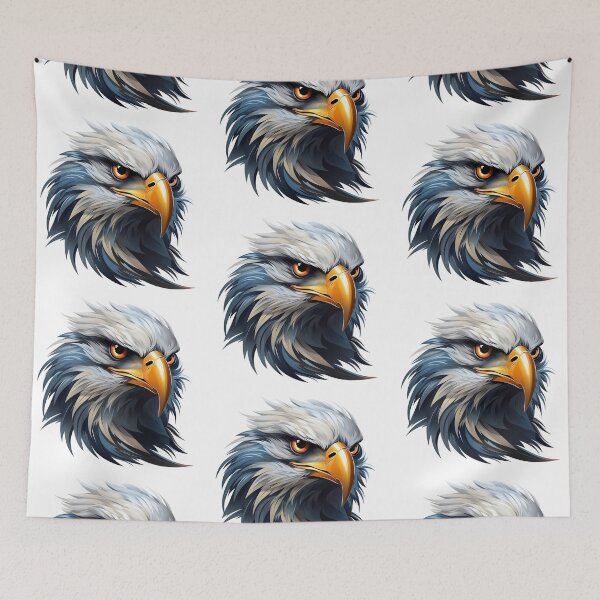 Item preview, Eagle head logo designed and sold by MiraCleAI.