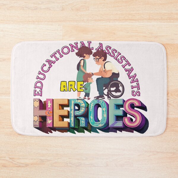 Item preview, Educational Assistants are Heroes, white background, EAs, Special Education designed and sold by PaintedDaisies.