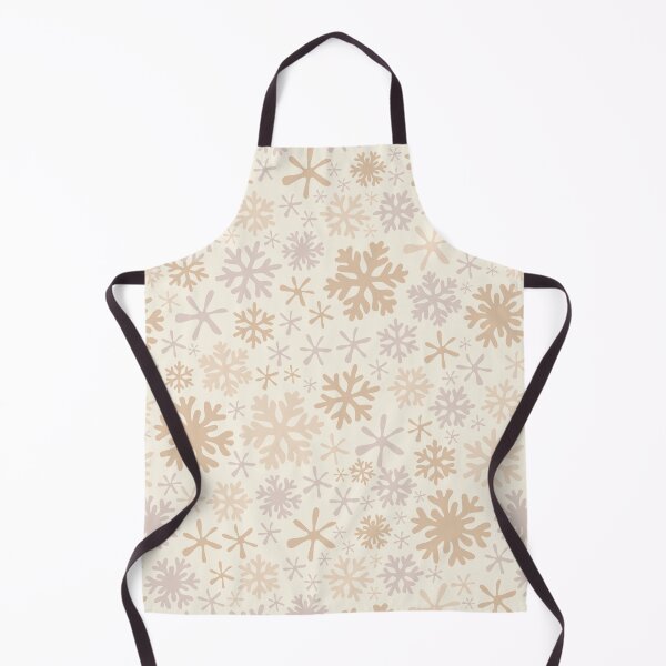 Item preview, neutral beige cream boho christmas snowflakes snow winter wonderland designed and sold by blomastudios.