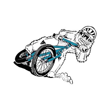Artwork thumbnail, fixie yeti cycle heart yeti cycle road yeti cycle cycling ride yeti cycle road yeti cycle enduro xc by hatotopi