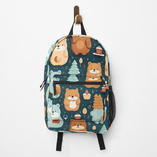 Item preview, Cute cartoon bears seamless pattern designed and sold by MiraCleAI.