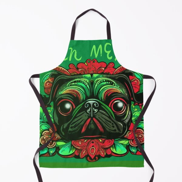 Item preview, Pug in Mexico 5 designed and sold by RedBluffTraders.