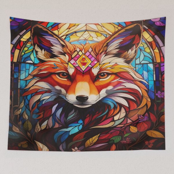 Item preview, Fox Stained Glass Art designed and sold by druidwolfart.