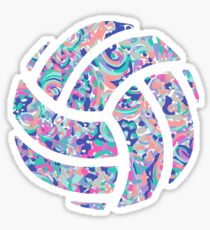 Volleyball Lilly Sticker