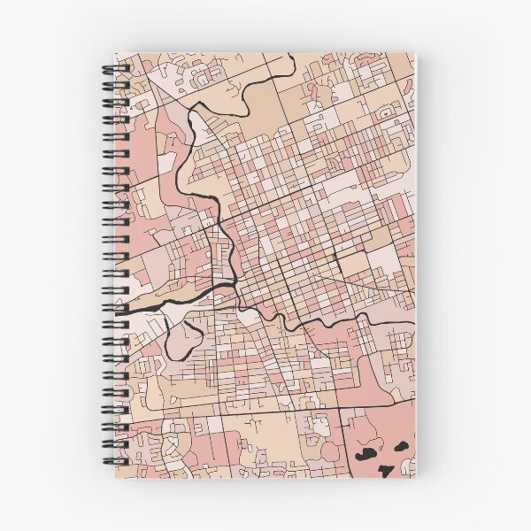 Artikelvorschau, Londoner Kartenmuster in zartrosa Pastelltönen entworfen und verkauft von PatternMaps.