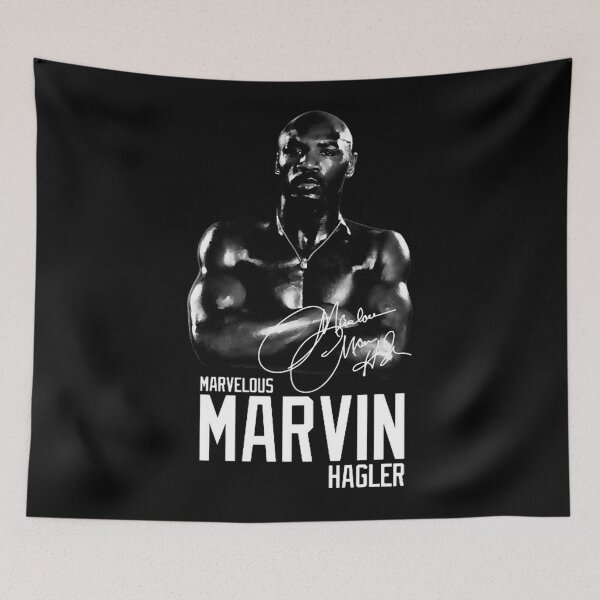 Item preview, marvin boxer hagler Legend Signature Vintage Retro 80s 90s Bootleg Rap Style designed and sold by FashionArtbrit.