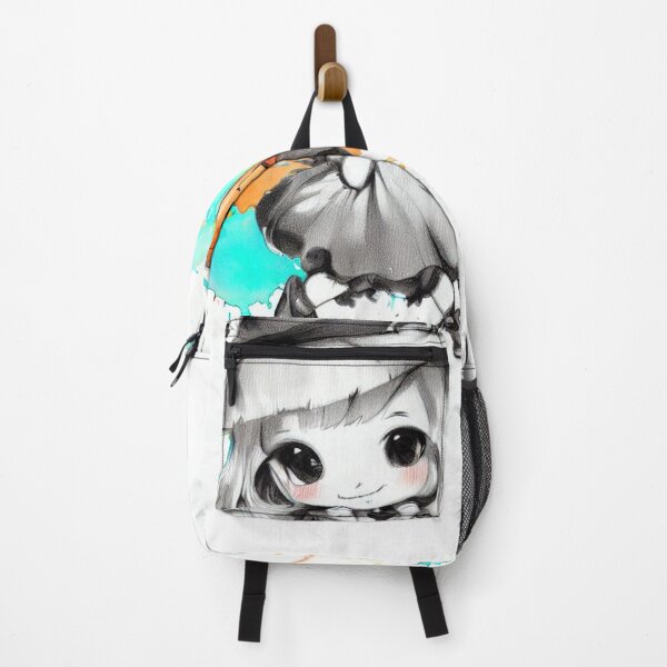 Item preview, Enchanting Whimsy: Cute Witch Amidst Colorful Ink Blots designed and sold by ReplyGirl.