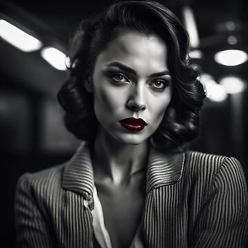 Artwork thumbnail, Red Lips by LenCarol